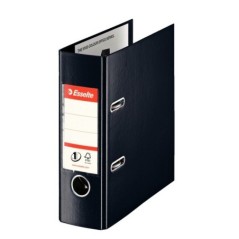 Pasta de Arquivo Esselte Nº1 Vivida 468670 A5 ao Alto L75mm PP Preto