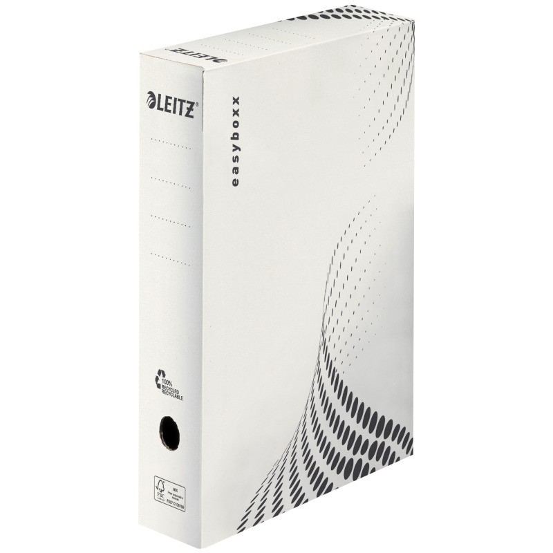Caixa de Arquivo Definitivo Leitz easyboxx 6131-00-00 A4 80mm