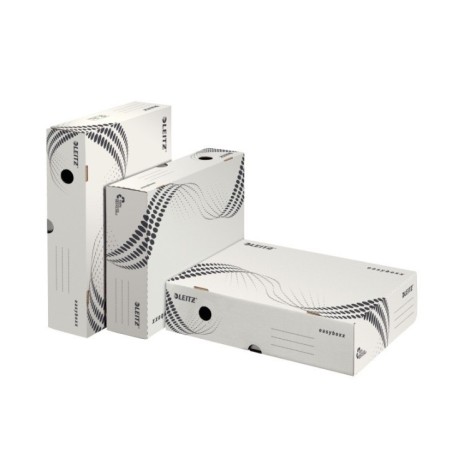 Caixa de Arquivo Definitivo Leitz easyboxx 6134-00-00 A4 80mm