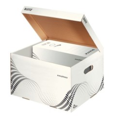 Caixa de Arrumação Leitz easyboxx 6136-00-00 M Branco