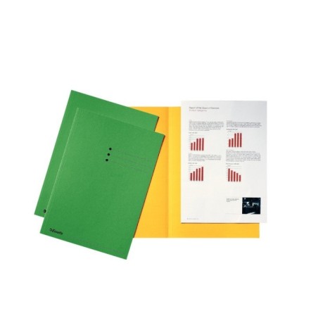 Subcapa de Cartolina Esselte Simples 2113408 A4 180g/m² Verde