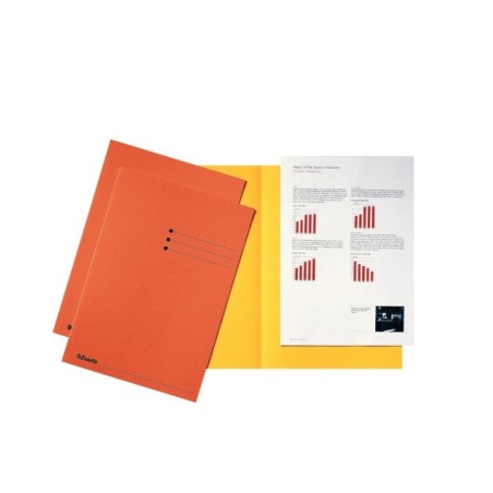Subcapa de Cartolina Esselte Simples 2113413 A4 180g/m² Laranja
