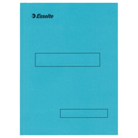 Subcapa de Cartolina Esselte 2 Abas 721010 A4 160g/m² Azul