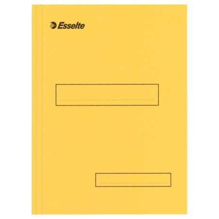Subcapa de Cartolina Esselte 2 Abas 721030 A4 160g/m² Amarelo