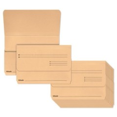Subcapa de Cartolina Esselte Pocket 15840 A4+ 275g/m² Bege