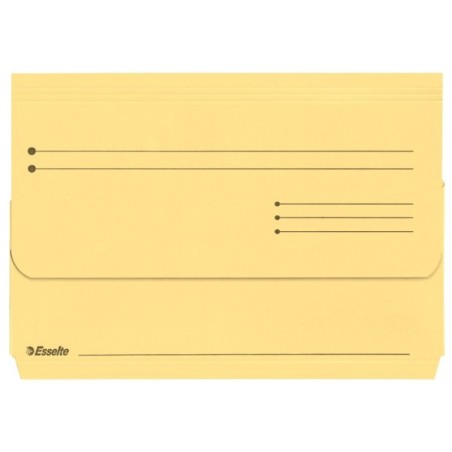 Subcapa de Cartolina Esselte Pocket 15841 A4+ 275g/m² Amarelo