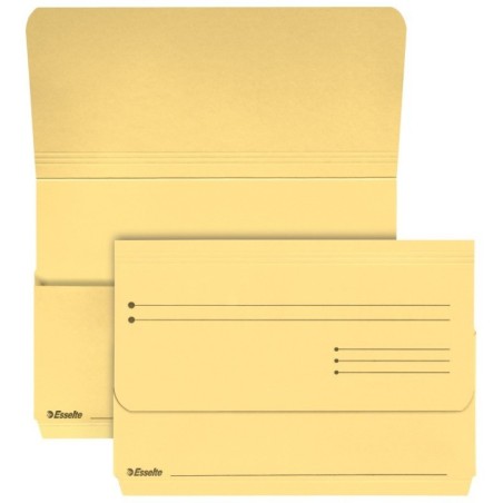 Subcapa de Cartolina Esselte Pocket 15841 A4+ 275g/m² Amarelo