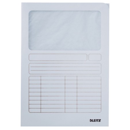 Bolsa de Arquivo Leitz 3950-03-01 Protocolo Branco