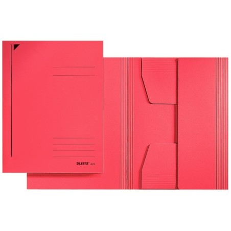 Pasta de Documentos Leitz 3924-02-25 A4 Cartolina 430g Vermelho