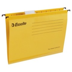 Dossier de Arquivo Suspenso Esselte Classic 90314 330mm Emb.25 Amarelo