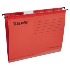 Dossier de Arquivo Suspenso Esselte Classic 90316 330mm Emb.25 Vermelho