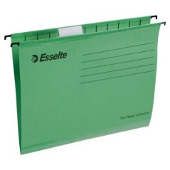 Dossier de Arquivo Suspenso Esselte Classic 90318 330mm Emb.25 Verde