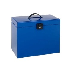 Mala Portátil para Dossiers Suspensos Esselte Home-Box 11895 Azul