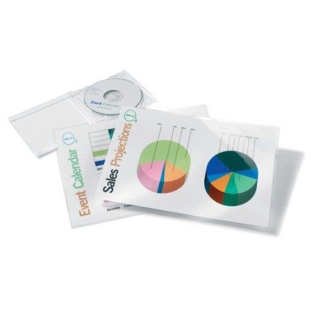 Bolsa de Plastificação GBC A5  75µm 3740451 Cx.100 Brilhante