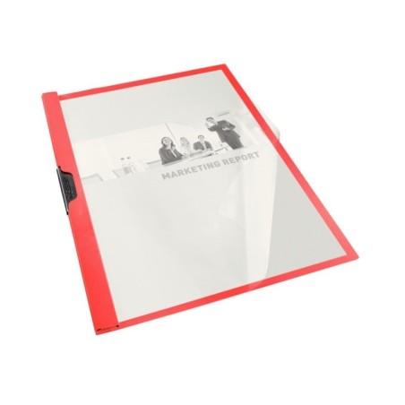 Capa Dossier Esselte Vivida 563830 A4 PVC 60 Folhas Vermelho