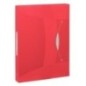 Pasta de Elásticos Esselte Vivida 624048 A4 L40mm PP 670µm Vermelho
