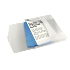 Pasta de Elásticos Esselte Vivida 624050 A4 L40mm PP 670µm Branco