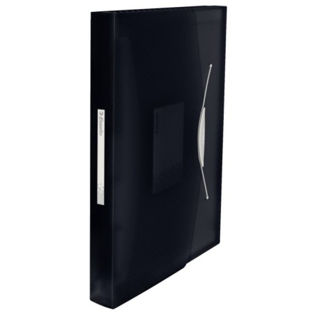 Pasta Classificadora Esselte Vivida 624017 A4 PP 670µm 6 Sep. Preto
