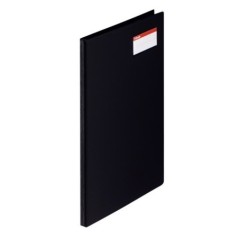 Capa Bloco Esselte 27347 A4 PVC Miniclip Lateral Preto
