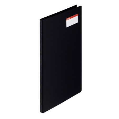 Capa Bloco Esselte 27347 A4 PVC Miniclip Lateral Preto