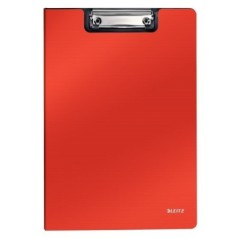 Capa Bloco Leitz Solid 3962-10-20 A4 Miniclip Superior Vermelho