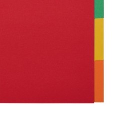 Separador de Cartolina Esselte Pendarec 100199 A4 160g 5 Divisórias