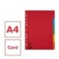 Separador de Cartolina Esselte Pendarec 100199 A4 160g 5 Divisórias Separador de Cartolina Esselte Pendarec 100199 A4 160g 5 Divisórias