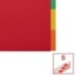 Separador de Cartolina Esselte Pendarec 100199 A4 160g 5 Divisórias Separador de Cartolina Esselte Pendarec 100199 A4 160g 5 Divisórias