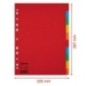 Separador de Cartolina Esselte Pendarec 100201 A4 160g 10 Divisórias Separador de Cartolina Esselte Pendarec 100201 A4 160g 10 Divisórias