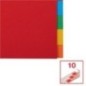 Separador de Cartolina Esselte Pendarec 100201 A4 160g 10 Divisórias Separador de Cartolina Esselte Pendarec 100201 A4 160g 10 Divisórias