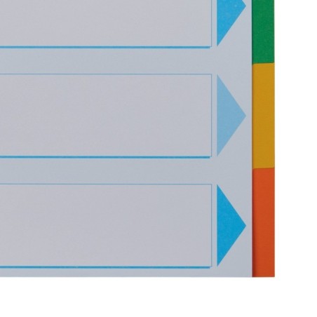 Separador de Cartolina Esselte Pendarec 100191 A4 160g 5 Divisórias