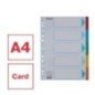 Separador de Cartolina Esselte Pendarec 100191 A4 160g 5 Divisórias Separador de Cartolina Esselte Pendarec 100191 A4 160g 5 Divisórias