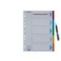 Separador de Cartolina Esselte Pendarec 100191 A4 160g 5 Divisórias Separador de Cartolina Esselte Pendarec 100191 A4 160g 5 Divisórias