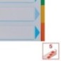 Separador de Cartolina Esselte Pendarec 100191 A4 160g 5 Divisórias Separador de Cartolina Esselte Pendarec 100191 A4 160g 5 Divisórias