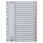 Índice de Plástico Esselte 100112 A4 PP 120µm A-Z Índice de Plástico Esselte 100112 A4 PP 120µm A-Z
