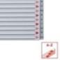 Índice de Plástico Esselte 100112 A4 PP 120µm A-Z Índice de Plástico Esselte 100112 A4 PP 120µm A-Z
