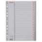 Índice de Plástico Esselte 100108 A4 PP 120µm 1 a 31 Índice de Plástico Esselte 100108 A4 PP 120µm 1 a 31