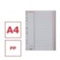 Índice de Plástico Esselte 100108 A4 PP 120µm 1 a 31 Índice de Plástico Esselte 100108 A4 PP 120µm 1 a 31