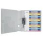 Índice de Plástico Leitz WOW 1245-01-00 A4+ PP 300µm 1 a 20 Índice de Plástico Leitz WOW 1245-01-00 A4+ PP 300µm 1 a 20