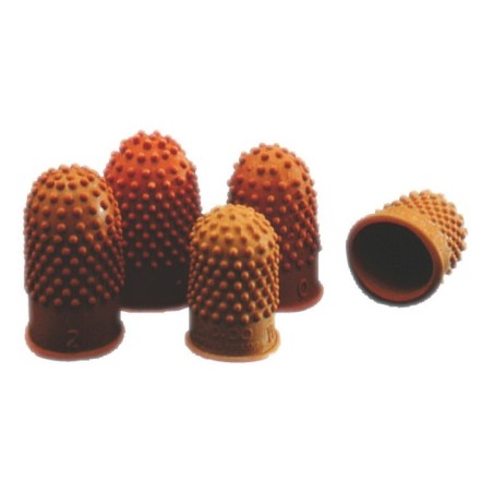 Dedeiras de Borracha Rexel 23520303 00 17Ømm Emb.10 Laranja
