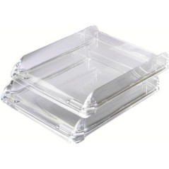 Tabuleiro de Secretária Rexel Nimbus 2101504 A4 Acrílico Incolor