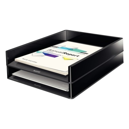 Tabuleiro de Secretária Leitz WOW 5361-00-95 A4+ PS Preto/Antracite