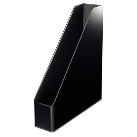 Porta Revistas Leitz WOW 5362-00-95 A4 PS Preto/Antracite