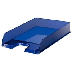 Tabuleiro de Secretária Esselte Europost Transparent 623600 A4 PS Azul
