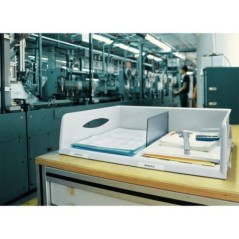 Tabuleiro de Secretária Leitz Sorty Jumbo 5232-00-85 A3+ Paisagem Cinzento