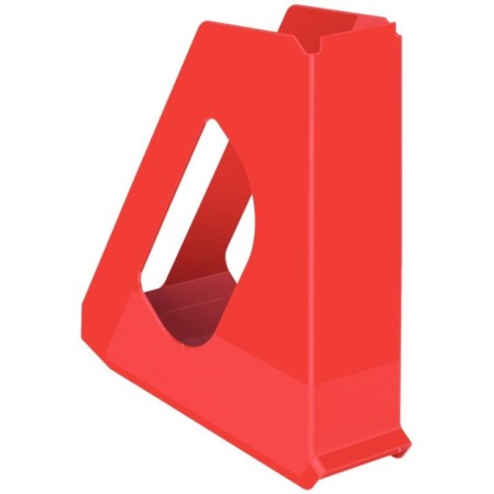 Porta Revistas Esselte Europost Standard Vivida 623935 A4 PS Vermelho