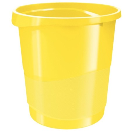 Cesto de Papéis Esselte Europost Vivida 623946 PP 14 Litros Amarelo