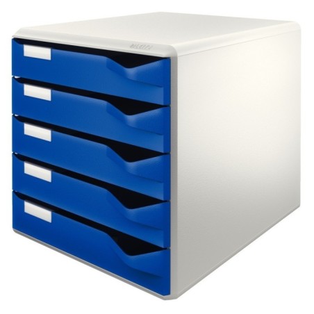 Bloco de 5 Gavetas Leitz Post Set 5280-00-35 A4 Azul