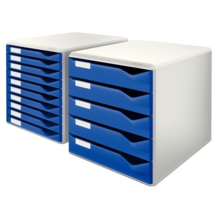 Bloco de 5 Gavetas Leitz Post Set 5280-00-35 A4 Azul