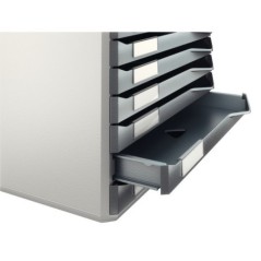 Bloco de 10 Gavetas Leitz Form Set 5281-00-89 A4 Cinzento Escuro